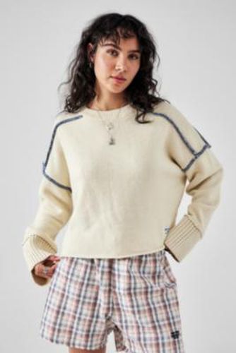 Pull en maille surjet en taille: XL - BDG - Modalova