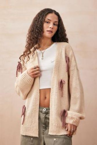 UO Bow Cardigan par en taille: XS - Urban Outfitters - Modalova