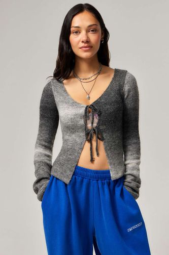 Haut noué teinté sablé UO par en taille: XS - Urban Outfitters - Modalova