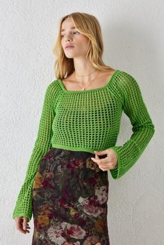 UO - Pull court à sûrpiqures ouvert - Urban Outfitters - Modalova