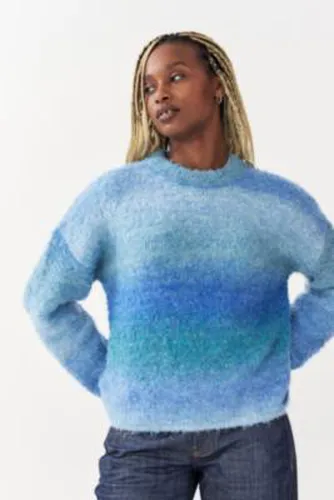 Pull en tricot bouclé à teinture spatiale en taille: XS - BDG - Modalova