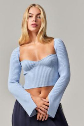 Haut en maille côtelée Juliet en taille: XS - Kimchi Blue - Modalova