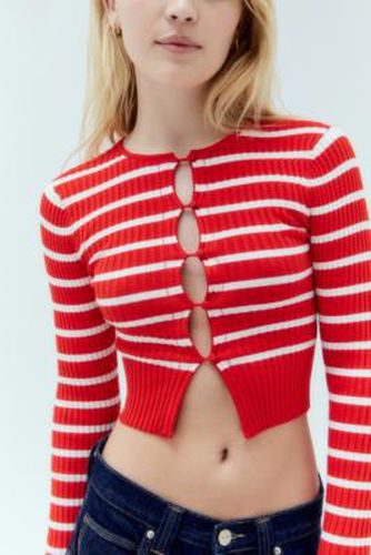 UO - Cardigan Peyton à rayures par en taille: XL - Urban Outfitters - Modalova