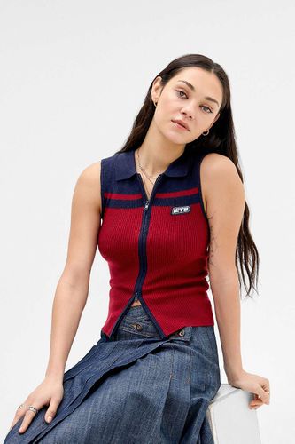 Iets frans. Sleeveless Zip-Through Cardigan en taille: XS - iets frans... - Modalova