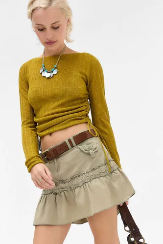 Haut transparent à cordons UO par en taille: XS - Urban Outfitters - Modalova