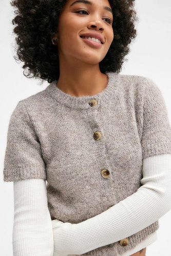 UO Lofty Short Sleeve Cardigan par en taille: XS - Kimchi Blue - Modalova