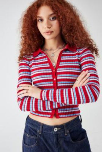 Cardigan polo à rayures Denver en taille: XS - BDG - Modalova