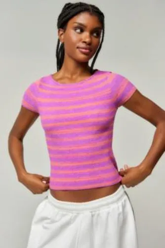 T-shirt en maille chinée UO par en taille: XL - Urban Outfitters - Modalova