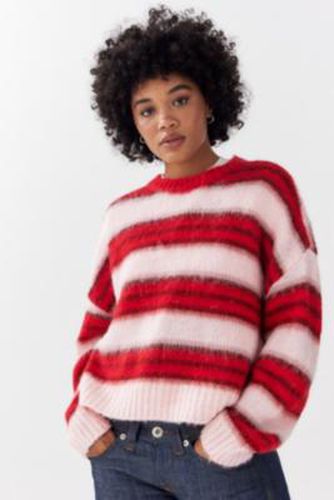 Pull rayé en maille brossée en taille: XS - BDG - Modalova