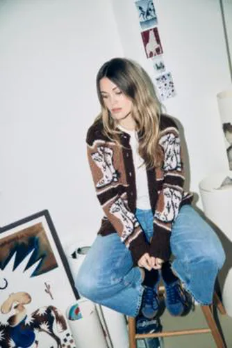 Western Knit Cardigan en taille: XS - Urban Outfitters x TuftLuck - Modalova