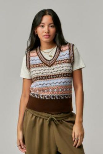 Débardeur à motif Fairisle en taille: XS - BDG - Modalova