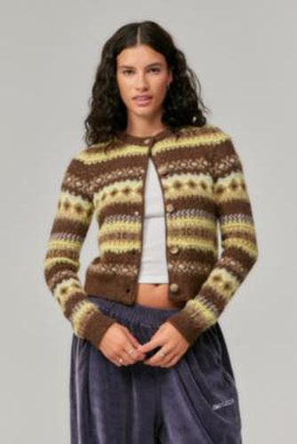 Cardigan en maille Fairisle UO par en taille: XS - Urban Outfitters - Modalova