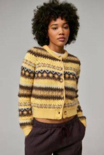 Cardigan en maille Fairisle UO par en taille: XS - Urban Outfitters - Modalova