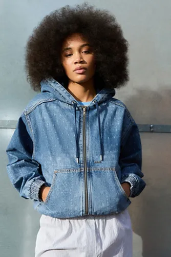 Veste en jean imprimé bandana Daria en taille: Small - BDG - Modalova