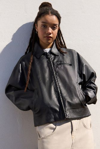 Veste en Simili Cuir Rétrécie Luca en taille: TTP - BDG - Modalova