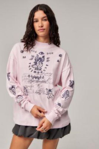 T-shirt UO Spencer imprimé de tatouages par en taille: XS - Urban Outfitters - Modalova