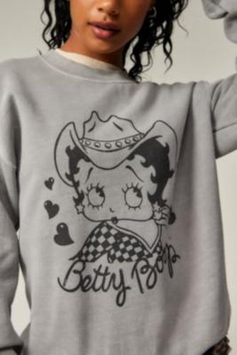 Sweat-shirt UO Betty Boop par en Gris taille: XS - Urban Outfitters - Modalova