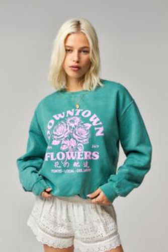 UO- Sweatshirt à fleurs Downtown par en taille: XS - Urban Outfitters - Modalova
