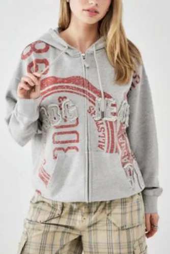 Applique Zip-Through Sweat à Capuche en taille: XS - BDG - Modalova