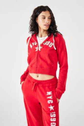 Sweat à capuche zippé avec appliqué UO 1990 NYC par en taille: XS - Urban Outfitters - Modalova