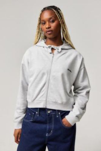 Iets frans. Sweat à capuche zippé rétréci en Gris taille: XS - iets frans... - Modalova