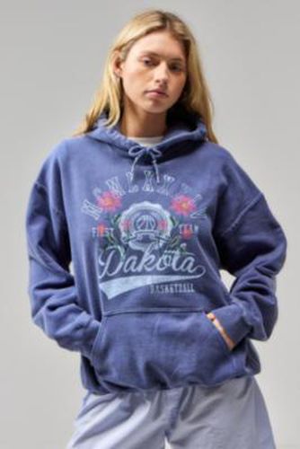UO Collegiate Embroidered Floral Hoodie par en taille: Small/Medium - Urban Outfitters - Modalova