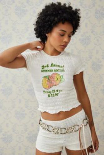 UO - T-shirt à imprimé pêche Shay par en taille: XS - Urban Outfitters - Modalova