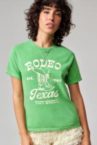 UO - T-shirt Rodeo Texas par en Vert taille: Medium/Large - Urban Outfitters - Modalova
