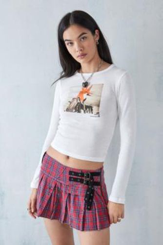 UO - T-shirt court à manches longues et mofif punk Museum Of Youth Culture par en Blanc taille: XS - Urban Outfitters - Modalova