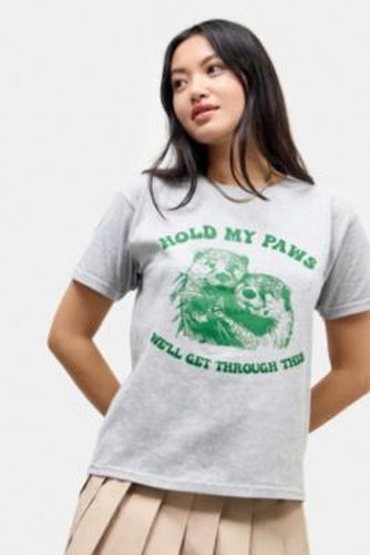 T-shirt ample UO Hold My Paws par en taille: Medium/Large - Urban Outfitters - Modalova