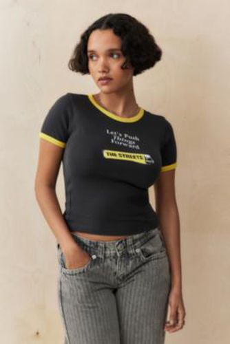 UO Les Rues Ringer Bébé T-Shirt par en taille: XS - Urban Outfitters - Modalova