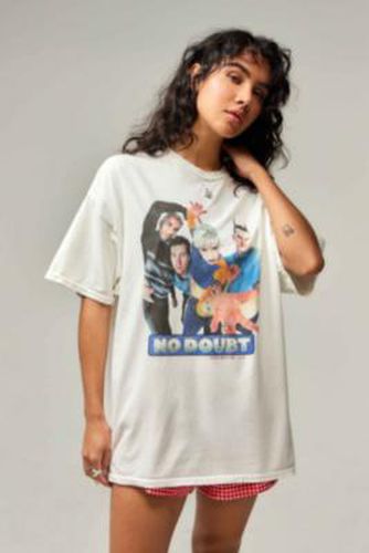 T-Shirt UO No Doubt Dad par en Blanc taille: Small/Medium - Urban Outfitters - Modalova