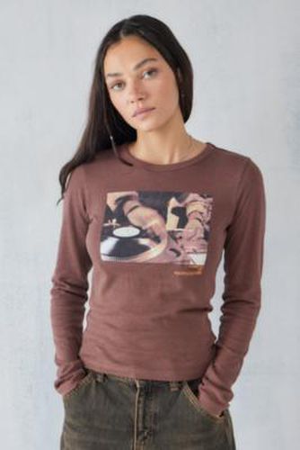 UO - T-shirt manches longues Museum Of Youth Culture par en Chocolat taille: XS - Urban Outfitters - Modalova