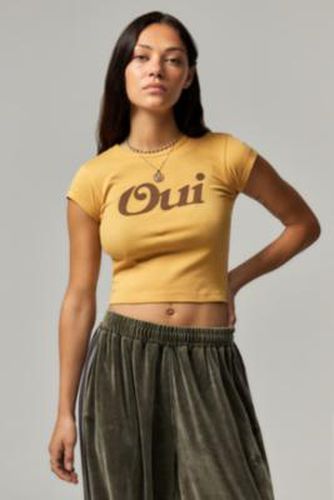 T-shirt UO Oui Bébé par en taille: XS - Urban Outfitters - Modalova