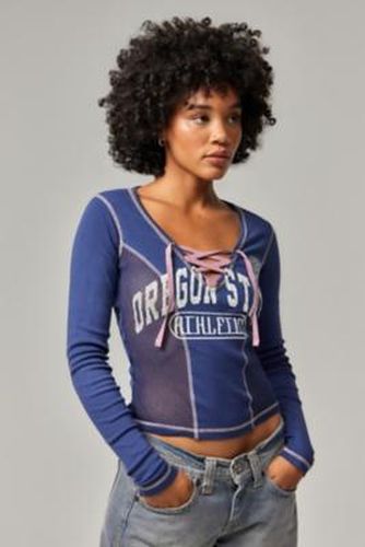 Haut à lacets UO Oregon State par en taille: Small - Urban Outfitters - Modalova