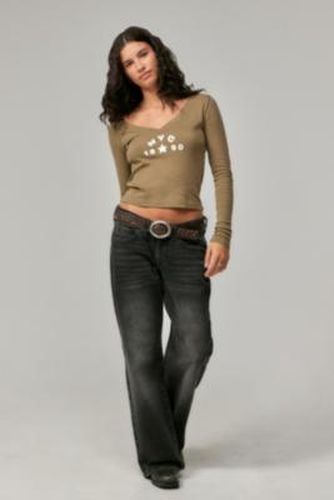 NYC Applique Long Sleeve T-Shirt en taille: XS - BDG - Modalova