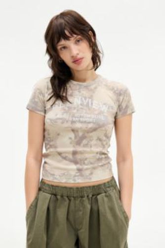 T-shirt bébé camouflage UO Glenview par en taille: XS - Urban Outfitters - Modalova