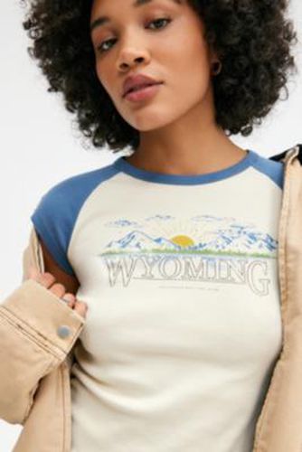 T-shirt UO Wyoming à manches courtes par en taille: XS - Urban Outfitters - Modalova