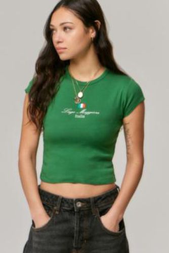 T-shirt bébé brodé UO Italia par en taille: XS - Urban Outfitters - Modalova