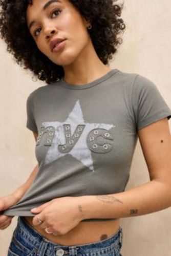 T-shirt bébé à aillets étoile UO NYC par en taille: XS - Urban Outfitters - Modalova