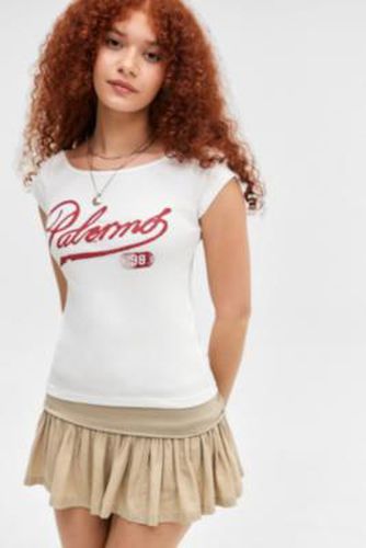 T-shirt col slash Palermo UO par en taille: XS - Urban Outfitters - Modalova