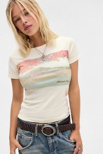 T-shirt bébé UO Tokyo Mountain par en taille: XS - Urban Outfitters - Modalova