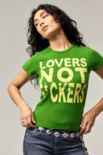 UO - T-shiirt Lovers Not F*ckers par en taille: XS - Urban Outfitters - Modalova