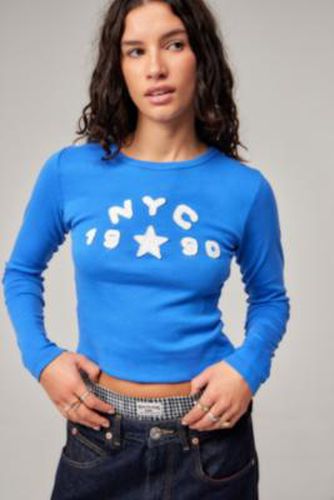 T-shirt à manches longues NYC 1990 en taille: XS - BDG - Modalova