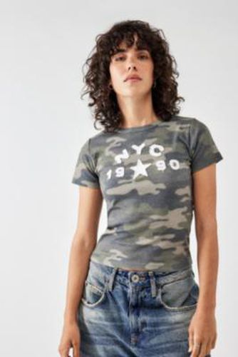 T-shirt bébé Camo NYC Applique en Assorted taille: XS - BDG - Modalova