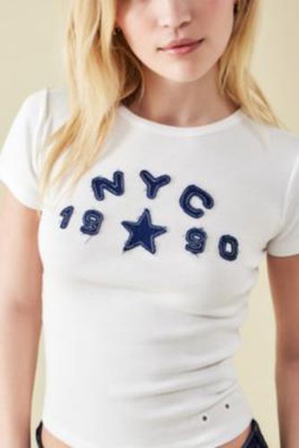 T-shirt court NYC 1990 taille: XS - BDG - Modalova