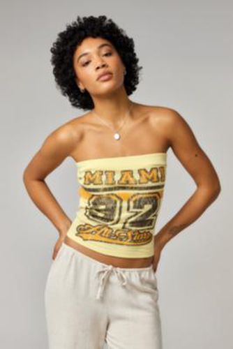 UO - Haut bandeau Miami 92 par en Jaune taille: Small - Urban Outfitters - Modalova