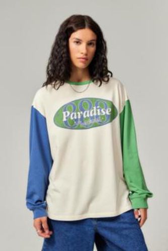 Sweat-shirt UO Paradise par en Blanc taille: Small - Urban Outfitters - Modalova