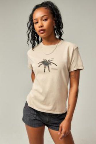 T-shirt UO Tarantula par en Beige taille: Medium/Large - Urban Outfitters - Modalova