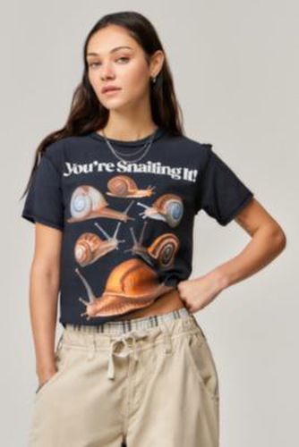 T-shirt UO Tu l'escargotes par en taille: Medium/Large - Urban Outfitters - Modalova